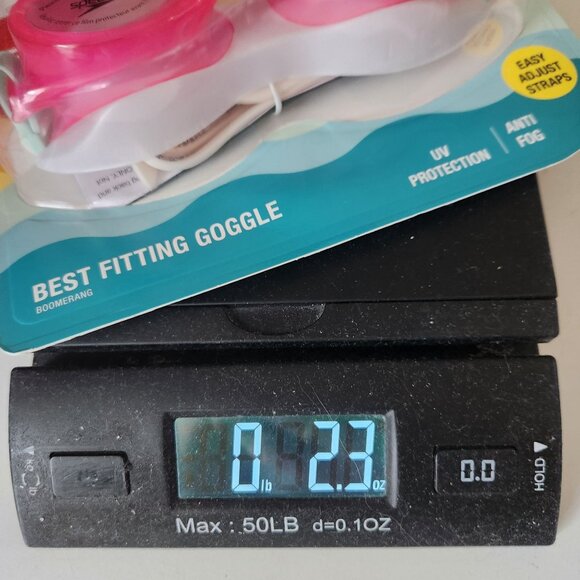 Speedo Adult Boomerang Goggles UV Protection Anti-Fog Easy Adjust Straps Pink Cl - Picture 6 of 6